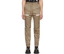 Beige Three-Way Trousers