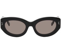 Black Cat-Eye Sunglasses