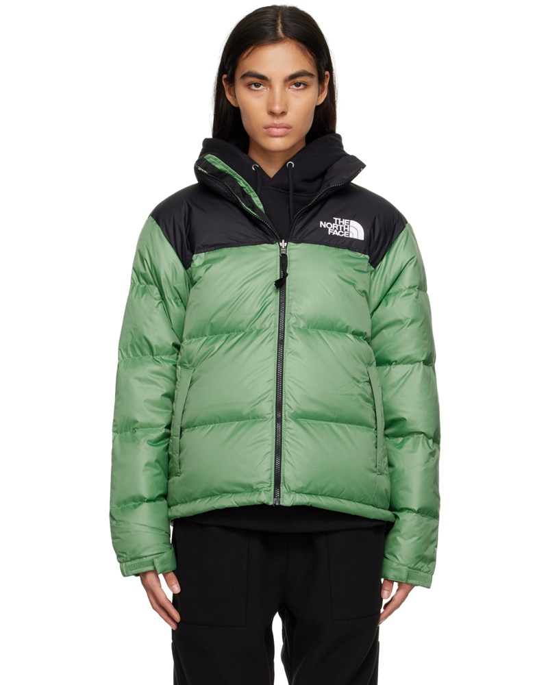 The North Face Damen Green 1996 Retro Nuptse Packable Down Jacket