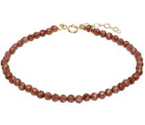 Red January Birthstone Garnet Bracelet