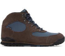 Brown & Blue Jag Boots