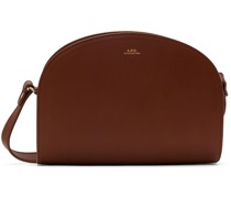 Brown Demi-Lune Bag