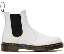 White 2976 Chelsea Boots