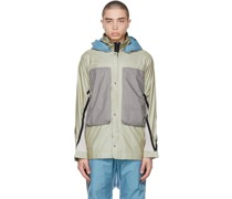Beige & Grey Field Jacket