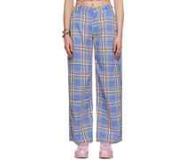 Blue Lawn Trousers