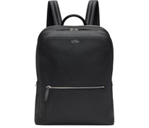 Black Zip Around Backpack
