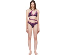 Purple Asymmetric Briefs