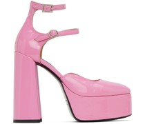 Pink Sole Jane Heels