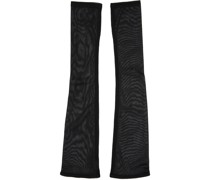 SSENSE Exclusive Black Fingerless Gloves