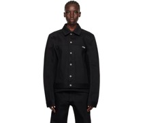 SSENSE Exclusive Black KEMBRA PFAHLER Edition Denim Jacket