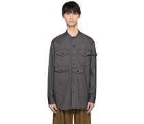 Gray Pocket Shirt