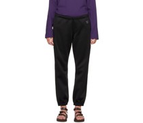 Black Zipped Lounge Pants