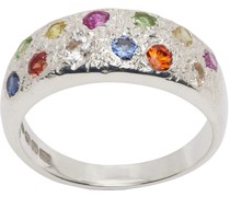 Silver Mini Riviera Ring