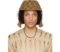 SSENSE Exclusive Brown Delusion Hunting Cap