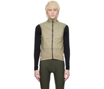 Beige Odyssey Cycling Insulated Vest