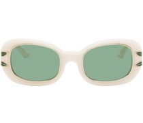 Off-White Oval Sunglasses