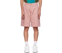 Pink Allover Shorts