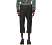 SSENSE Exclusive Black Marek Trousers