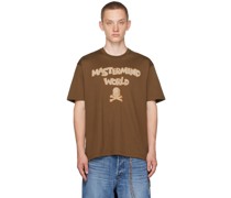 Brown Bonded T-Shirt