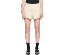 Off-White Embroidered Shorts