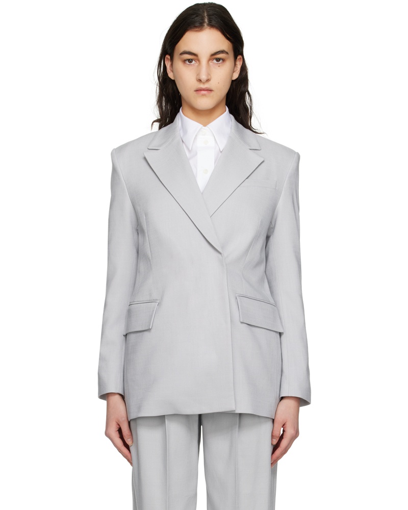 House of Dagmar Damen Blue Classic Blazer