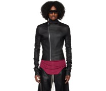 Black Gary Leather Jacket