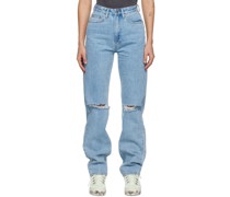 Blue Playback Authentik Trashed Jeans