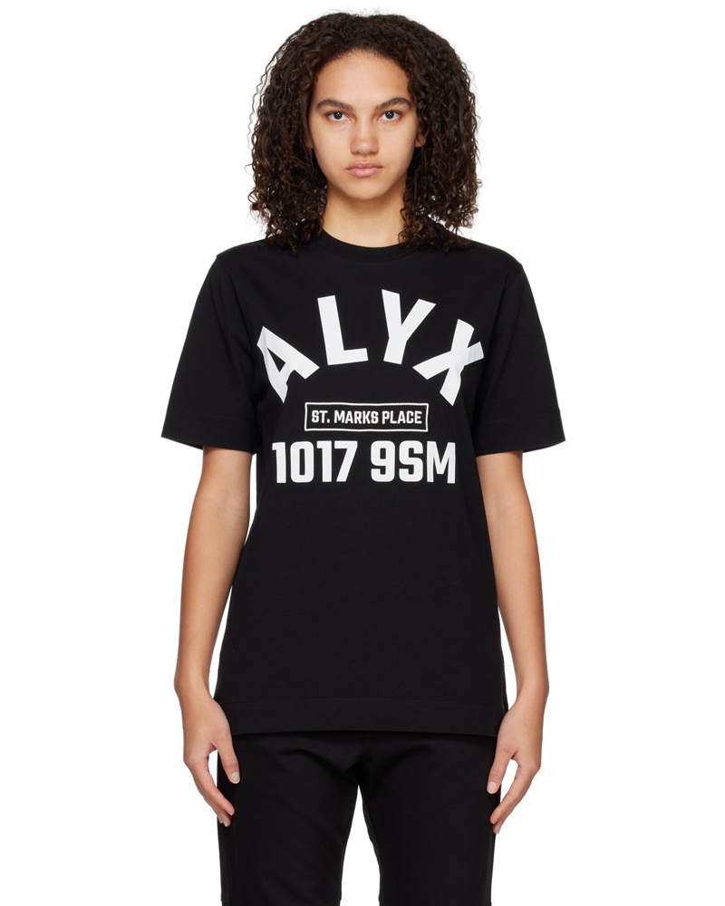 1017 ALYX 9SM Damen Black Arch T-Shirt