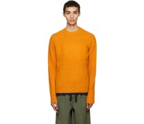 Orange Brushed Sweater