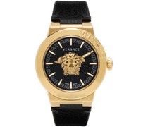 Black & Gold Medusa Infinite XL Watch