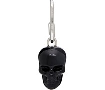 Black Skull Keychain