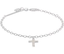 Silver Cross Bracelet