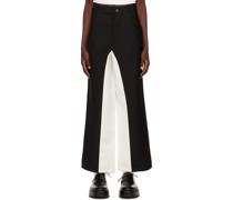SSENSE Exclusive Black & White Trousers