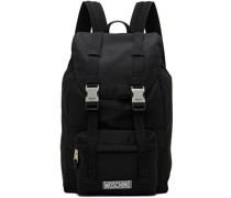 Black Logo Backpack