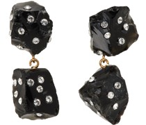 Black Dice Earrings