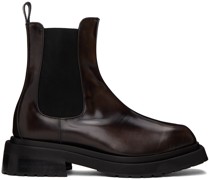 Brown Mike Chelsea Boots