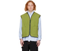 Green Zip Vest