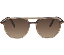 Tortoiseshell Aviator Sunglasses