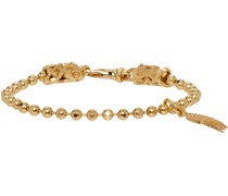 SSENSE Exclusive Gold Wing Charm Bracelet