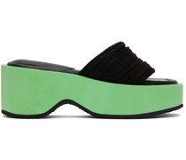 SSENSE Exclusive Green Joy Sandals