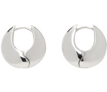 Silver Large Bialy Earrings