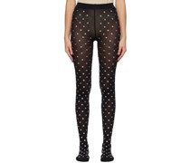 Black Eyelet Tights