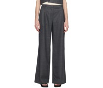 Gray Windsor Trousers