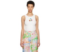 White Waza Tank Top