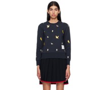 Navy Crewneck Sweatshirt