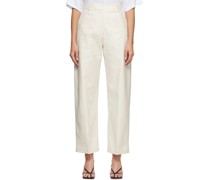 Off-White High Waist Trousers