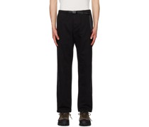 Black Relaxed-Fit Trousers