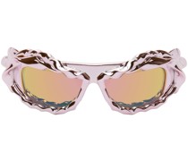 Pink Twisted Sunglasses