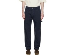 Navy Painter Trousers
