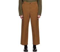 Brown Rank Trousers